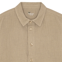 BIRKHOLM Muslin Skjorte Kashmir Brun